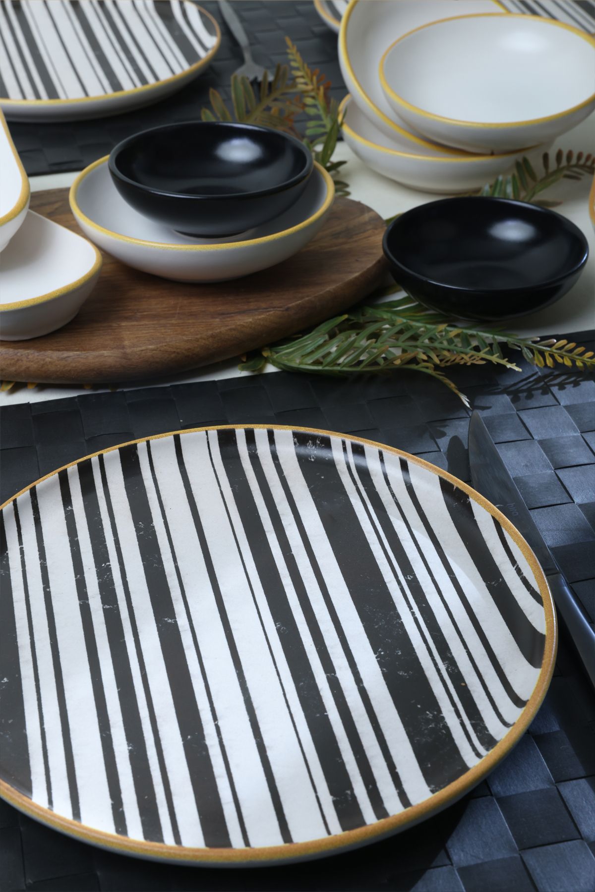 Keraart Cleo Kahvaltı Takımı 18 Parça 6 Kişilik 19918-20-41