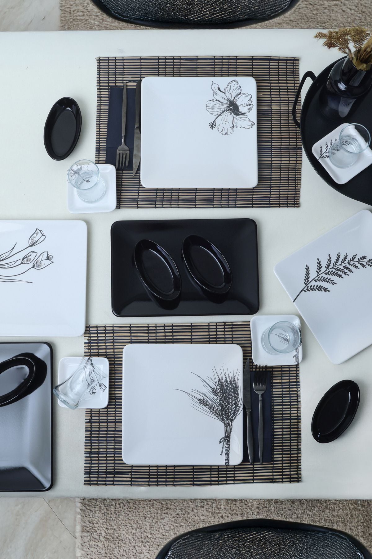 Keraart Florine Kahvaltı Takımı 20 Parça 4 Kişilik - 19484