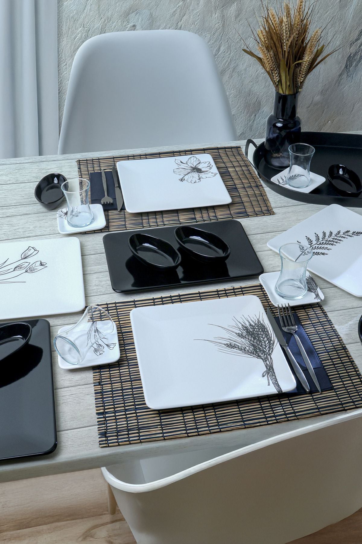 Keraart Florine Kahvaltı Takımı 20 Parça 4 Kişilik - 19484