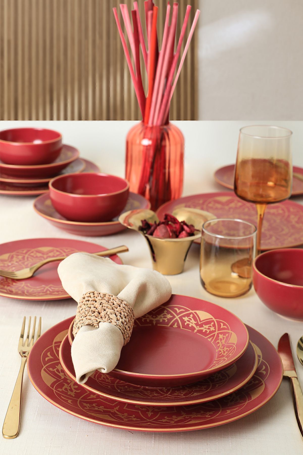 Keraart Hatırat Yemek Takımı 24 Parça 6 Kişilik 521