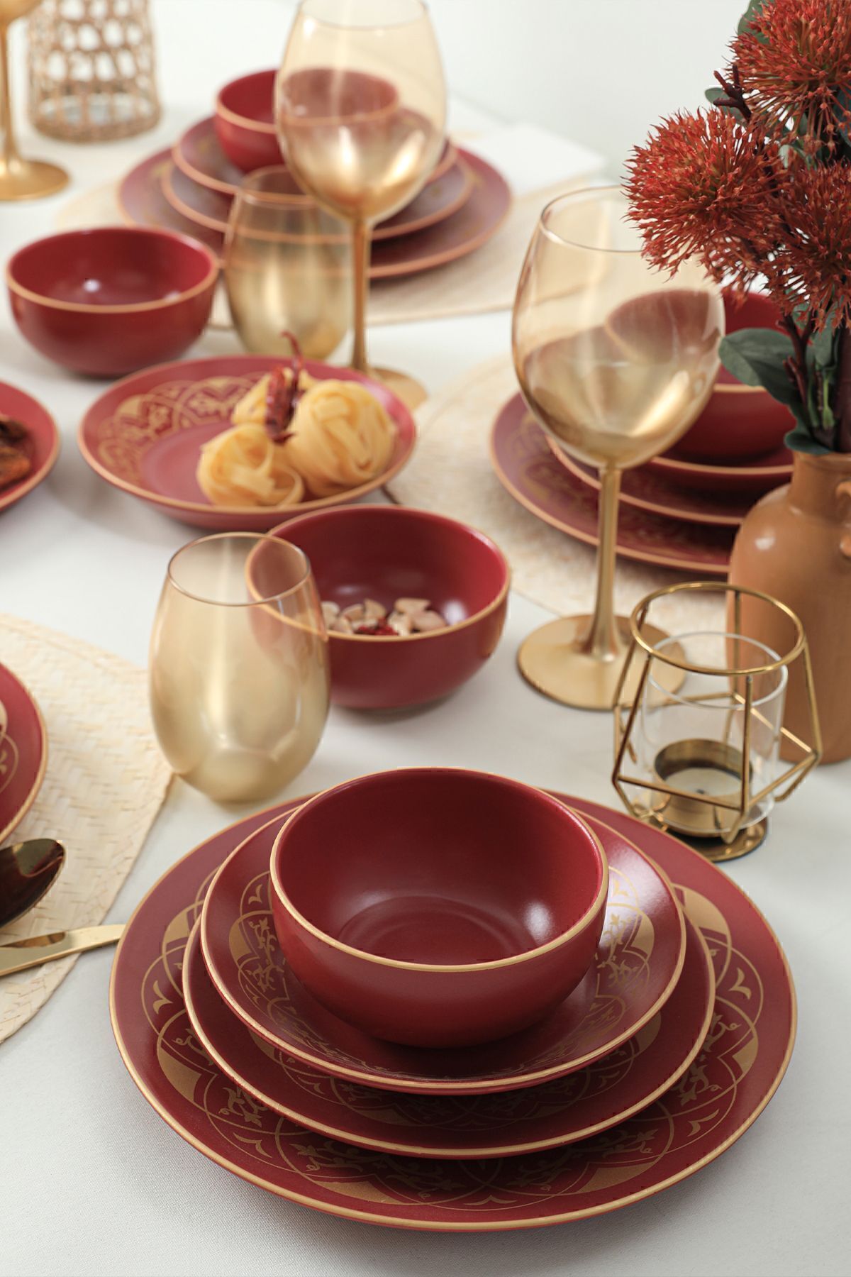 Keraart Hatırat Yemek Takımı 24 Parça 6 Kişilik 521