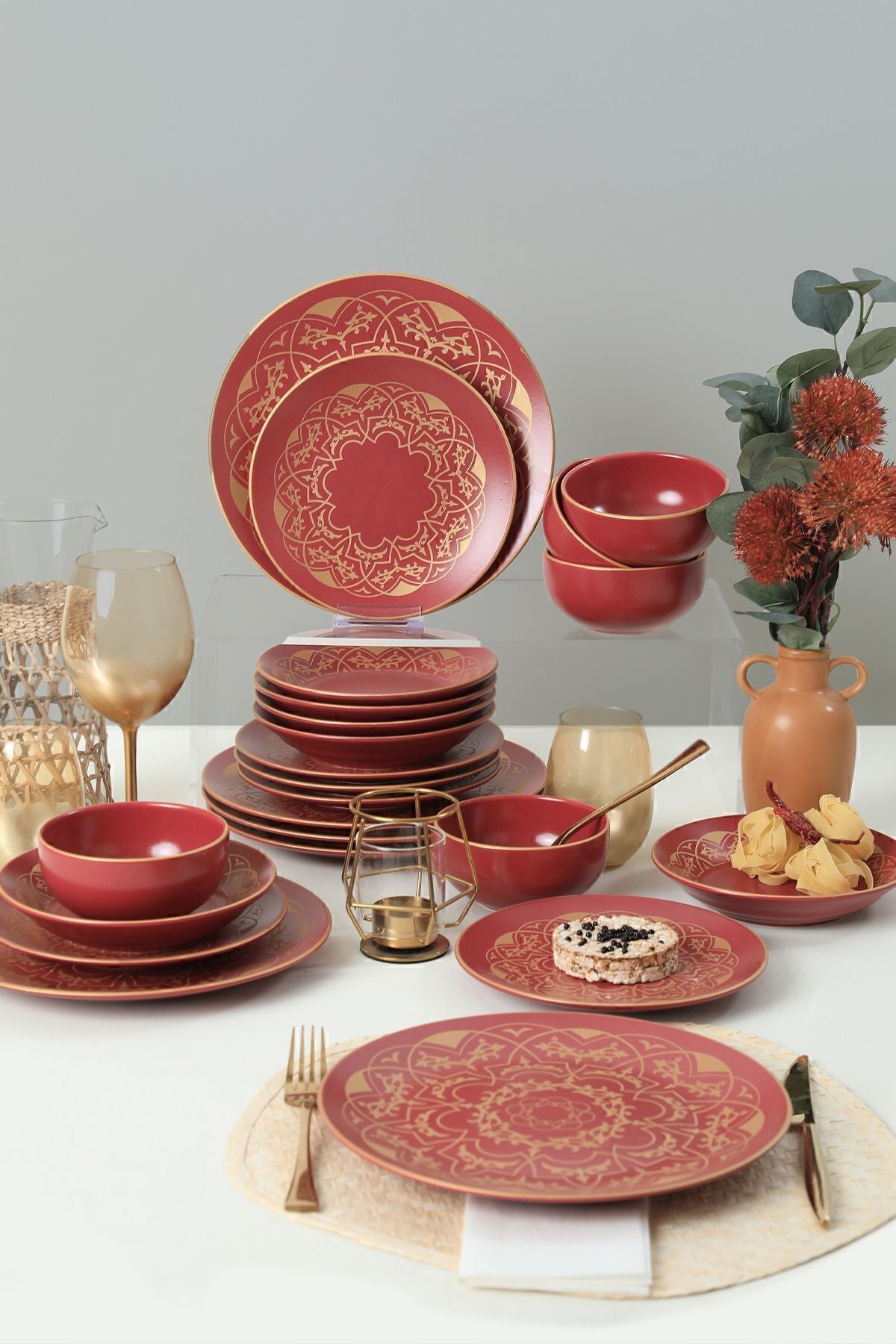 Keraart Hatırat Yemek Takımı 24 Parça 6 Kişilik 521