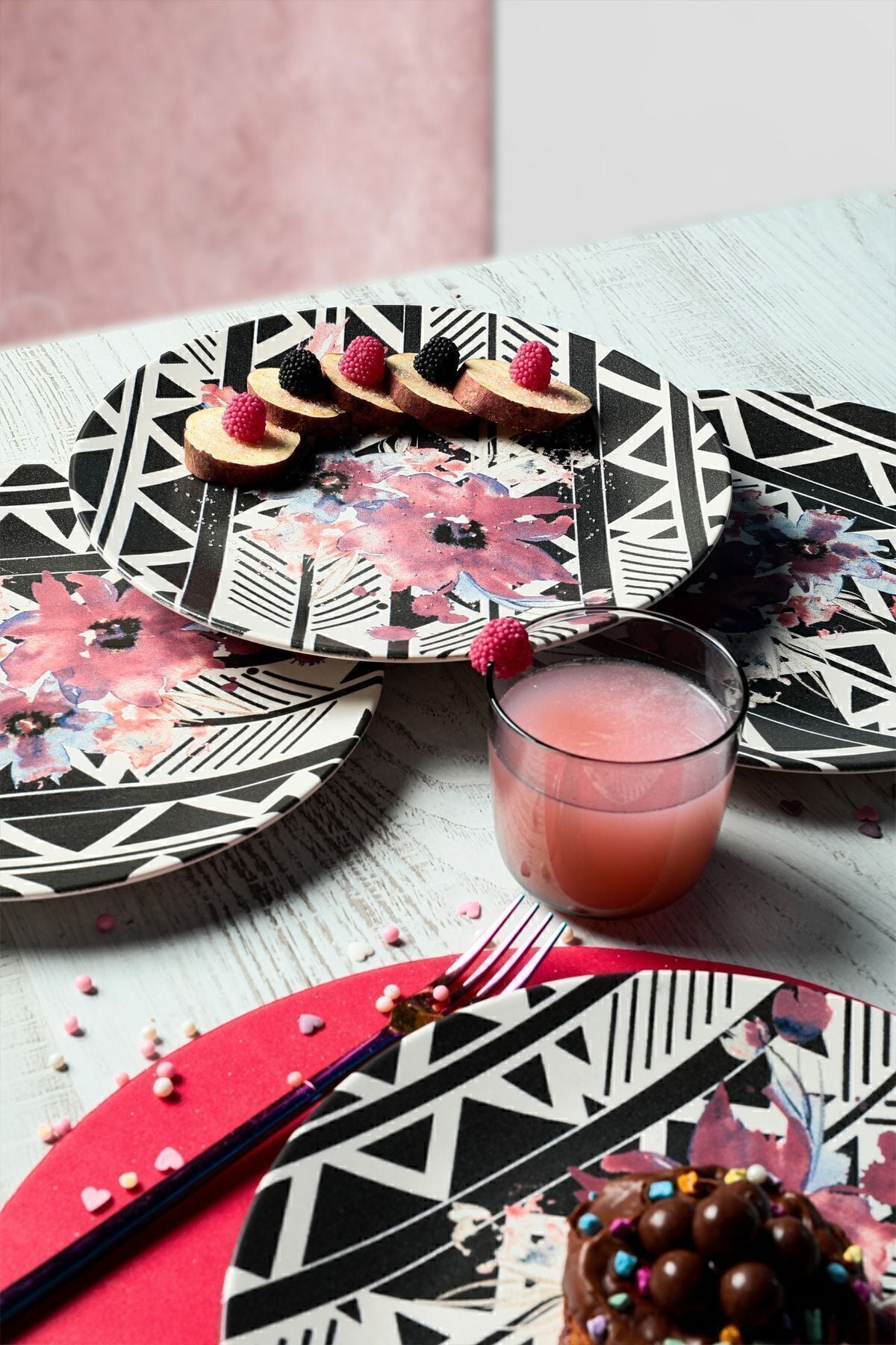 Keraart Leylak Servis Tabağı 25 Cm 6 Adet - 18231