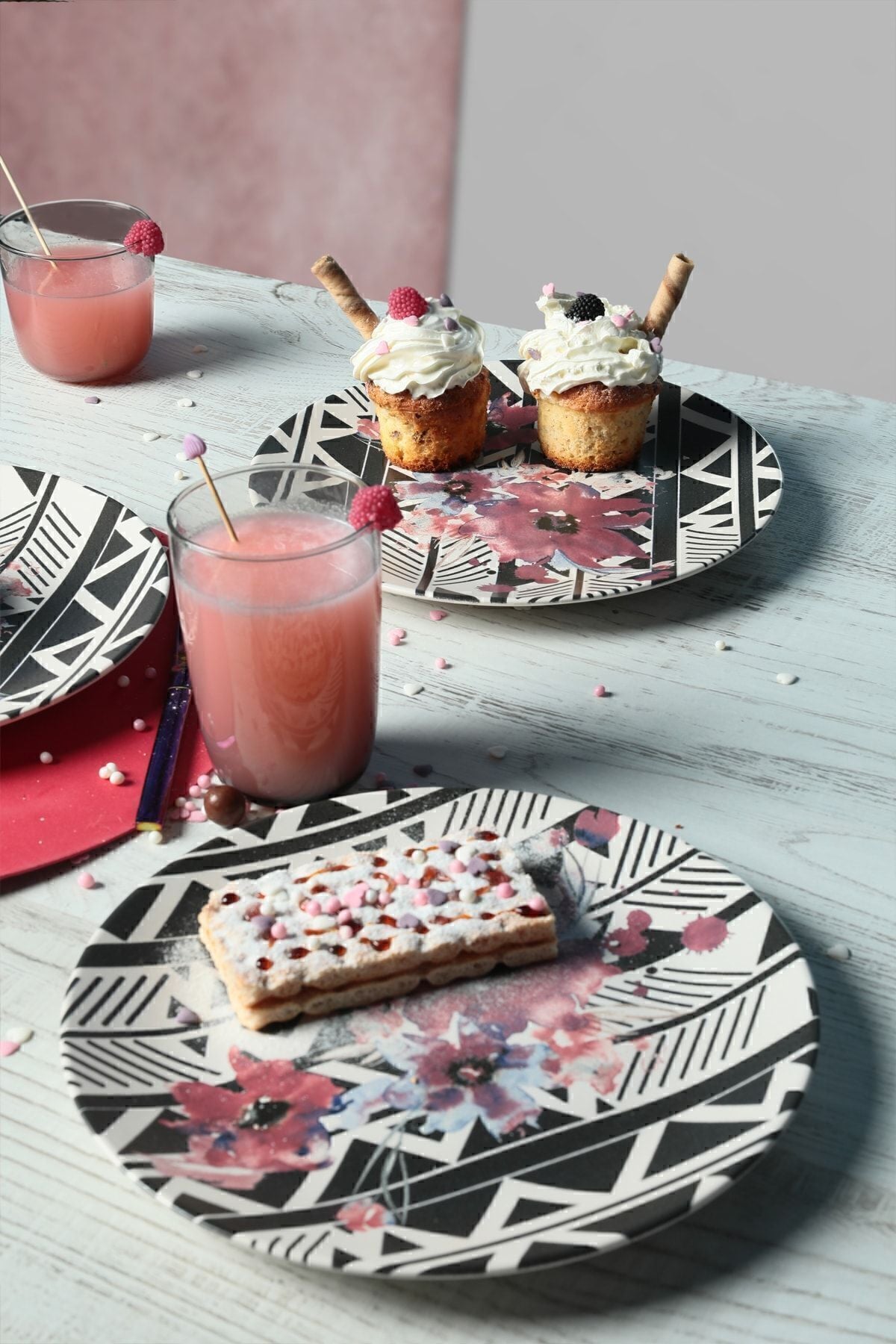 Keraart Leylak Servis Tabağı 25 Cm 6 Adet - 18231