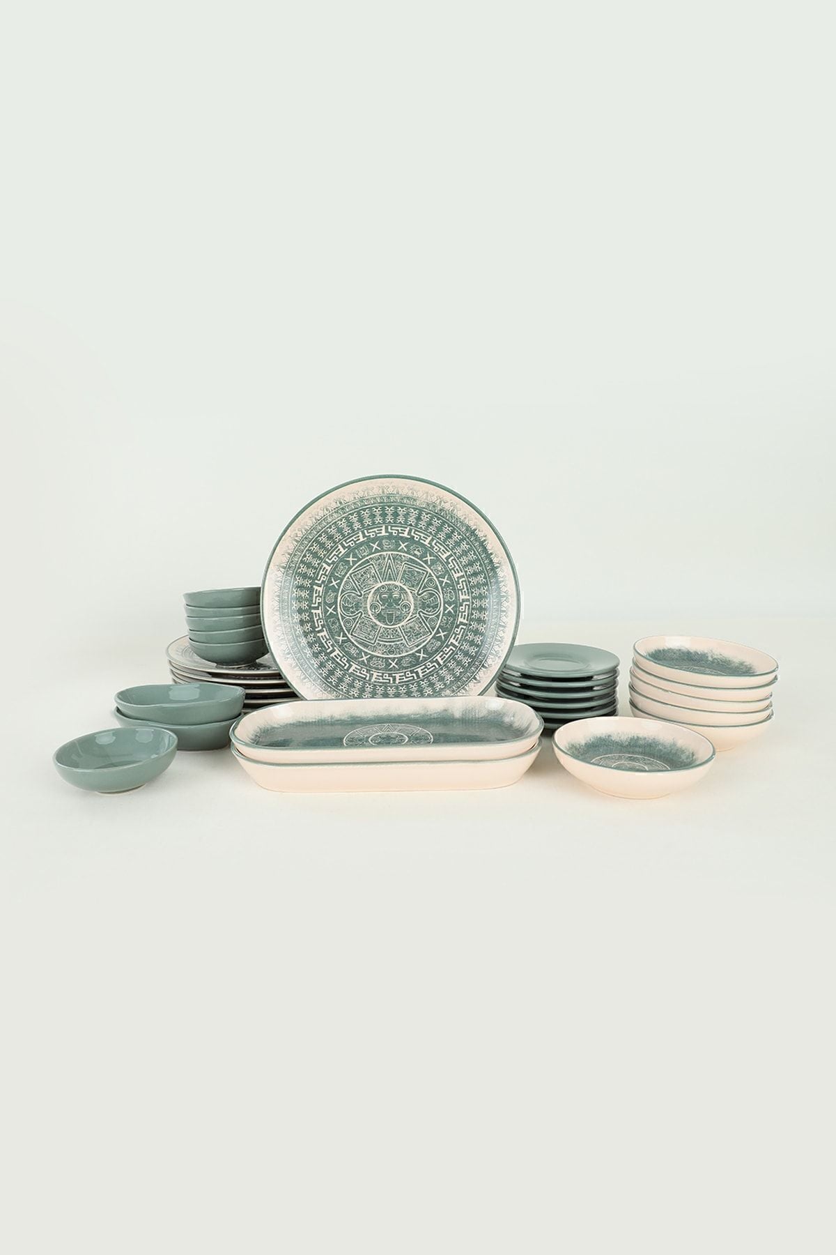 Keraart Maya Kahvaltı Takımı 28 Parça 6 Kişilik 20788-90