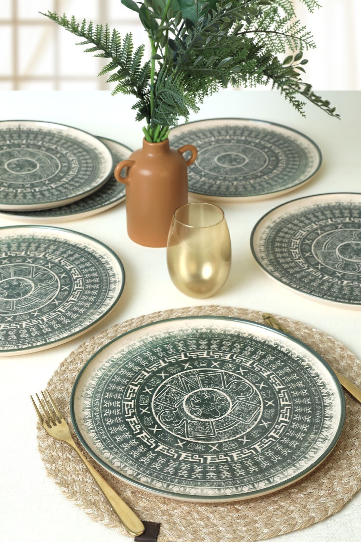 Keraart Maya Nordic Servis Tabağı 28 Cm 6 Adet 20788