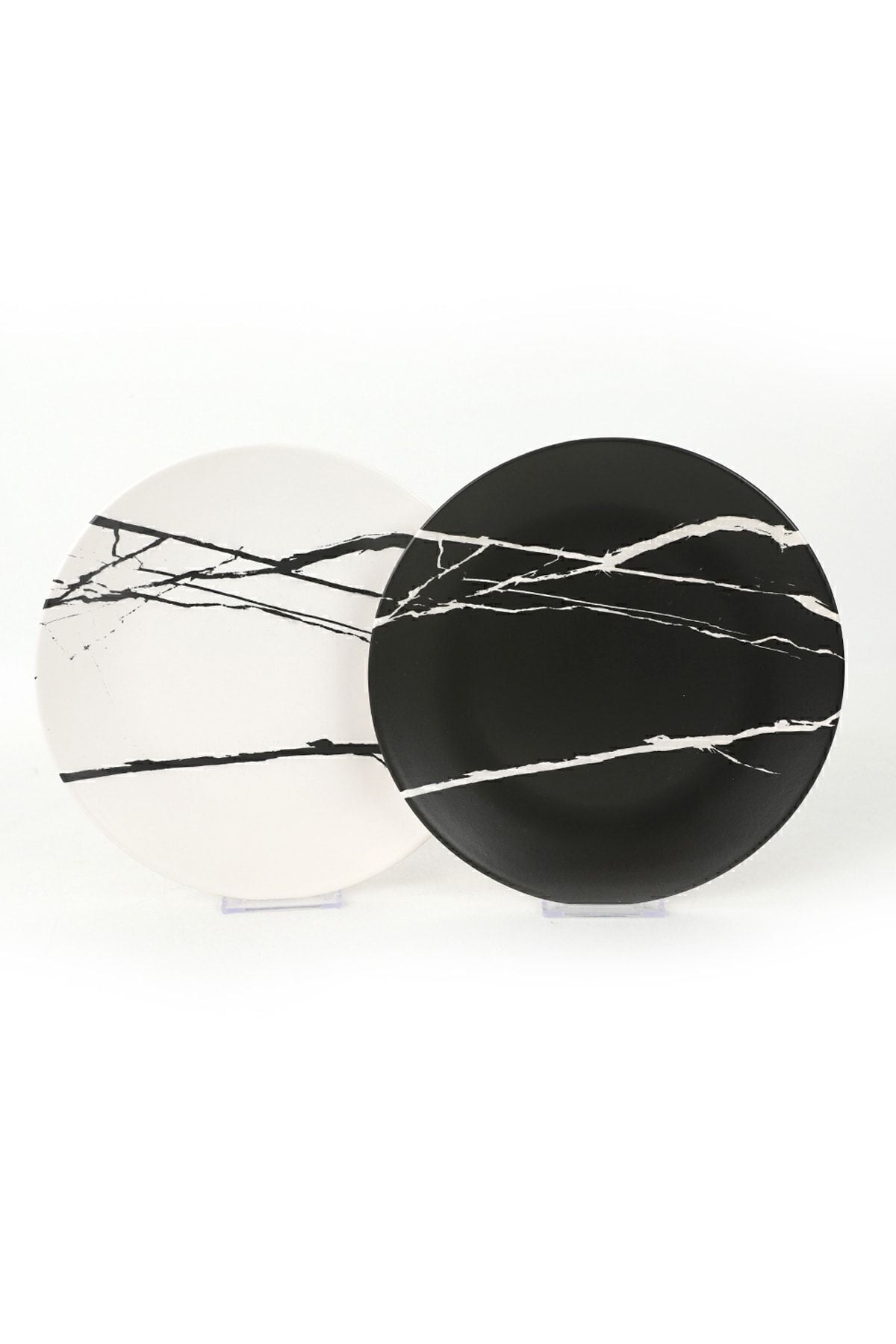 Keraart Mermer Servis Tabağı 26 Cm 6 Adet - 17950/51