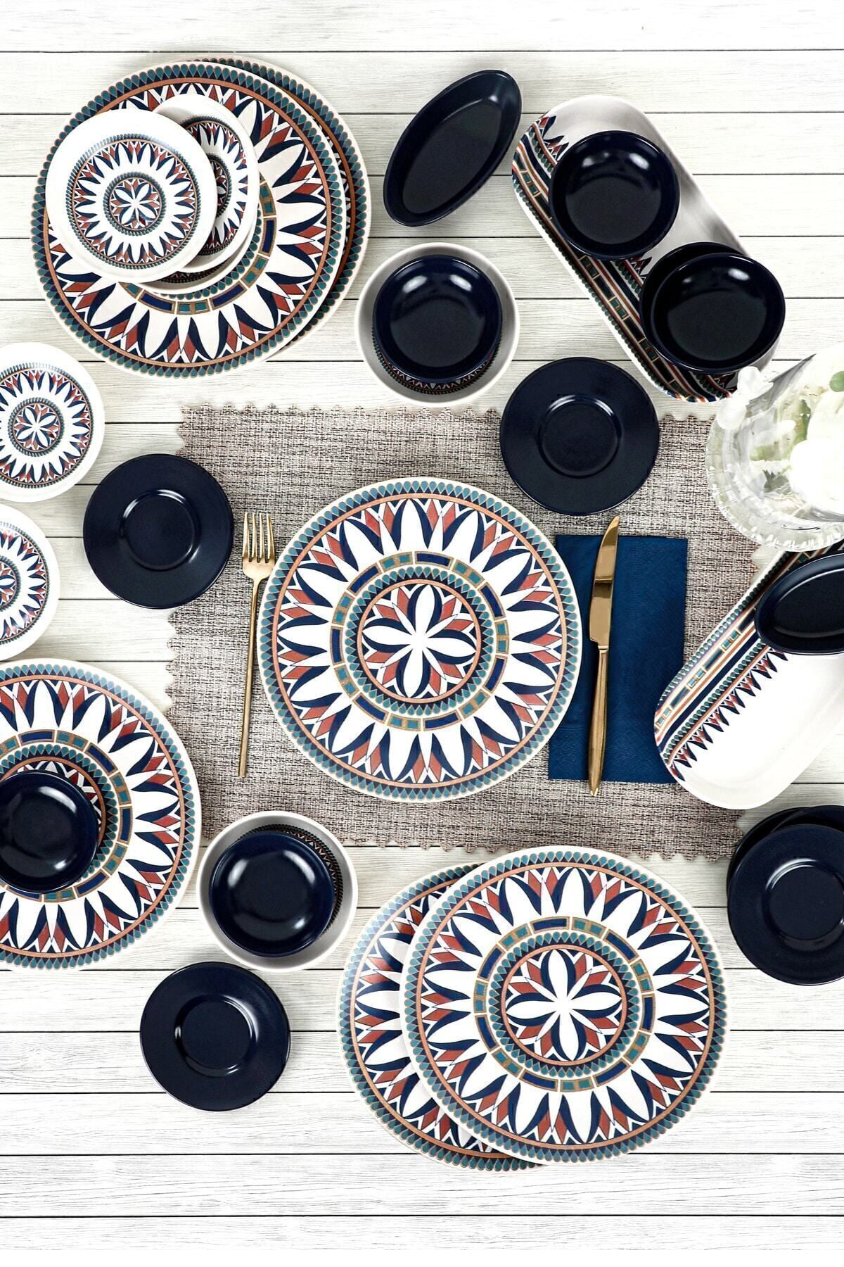 Keraart Ruby Kahvaltı Takımı 28 Parça 6 Kişilik 20793-94