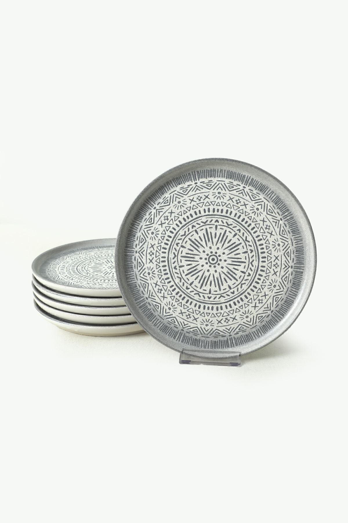 Keraart Stone Nordic Pasta Tabağı 22 Cm 6 Adet 21426