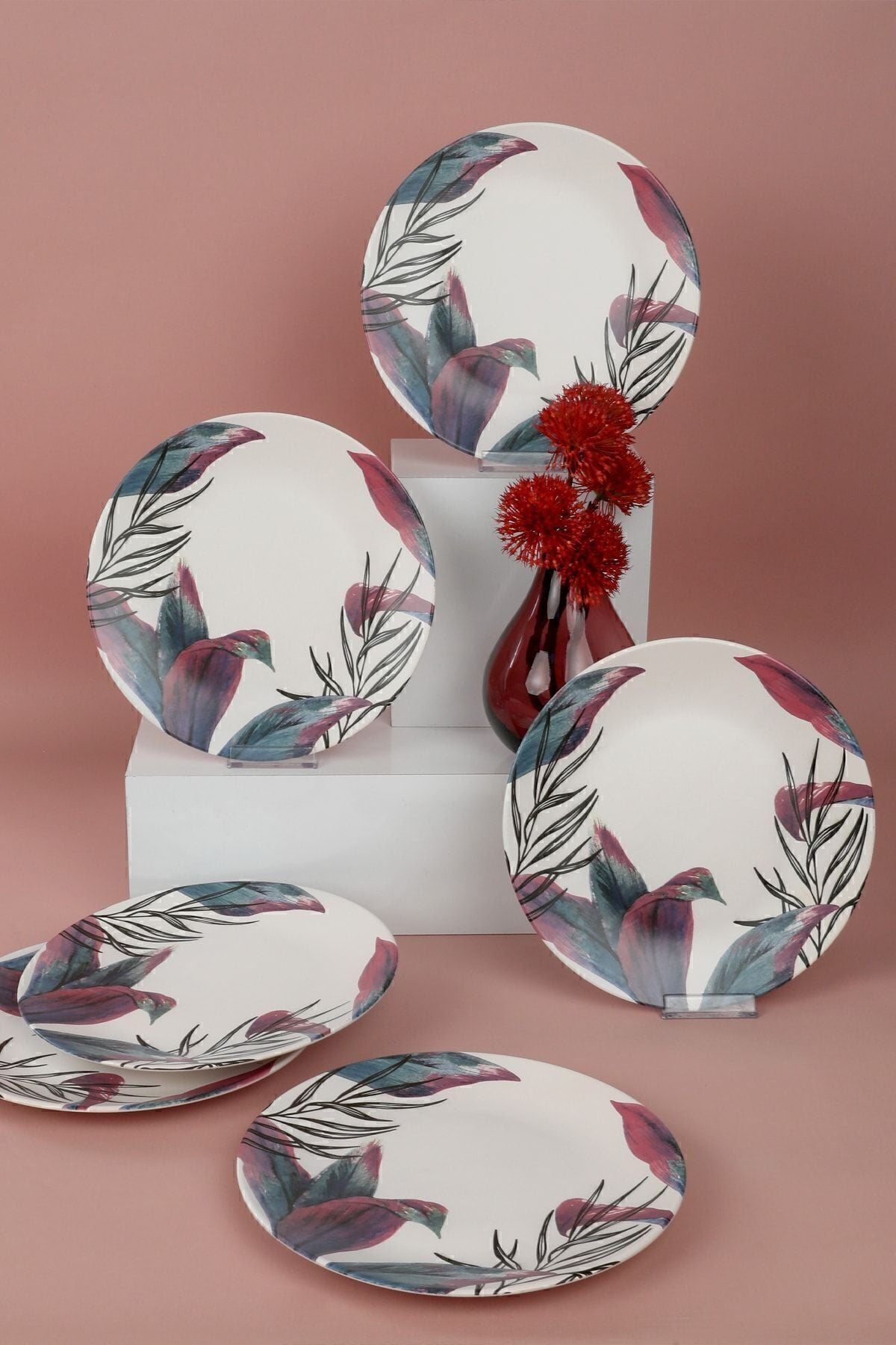 Keraart Vio Servis Tabağı 26 Cm 6 Adet - 19179