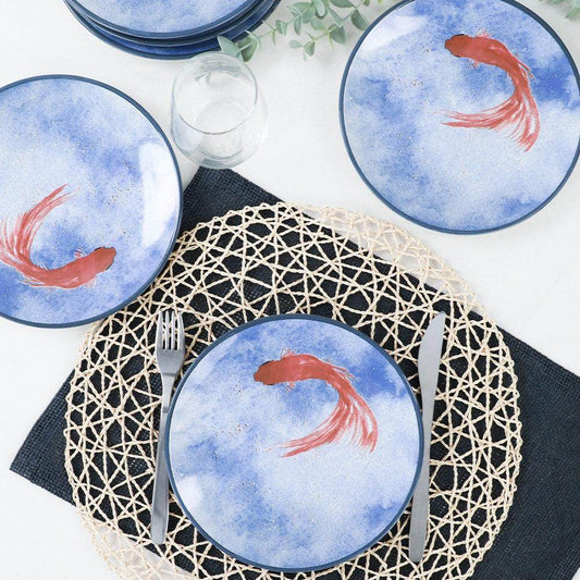 Keraart Koi Pasta Tabağı 20 Cm 6 Adet - 20221