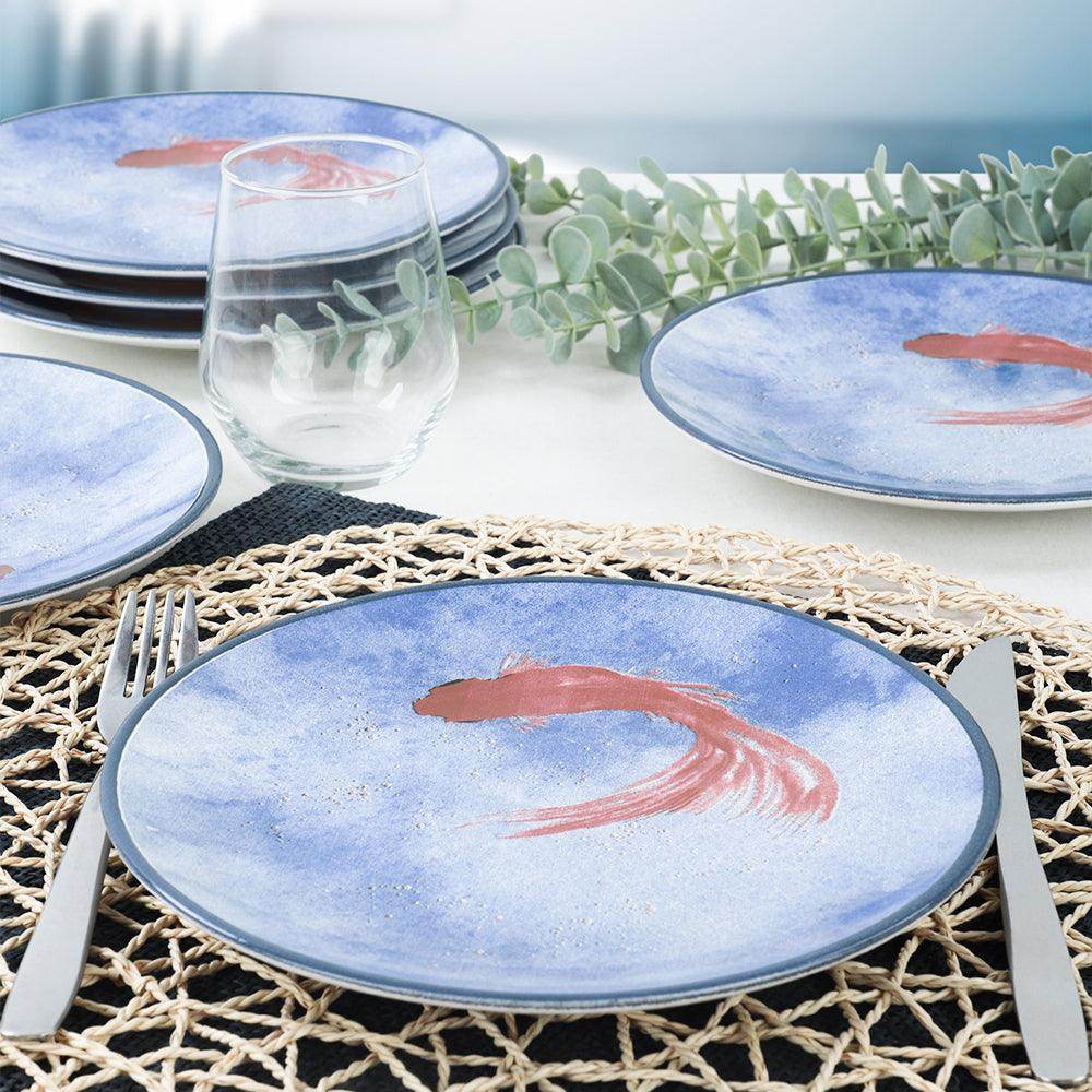 Keraart Koi Pasta Tabağı 20 Cm 6 Adet - 20221