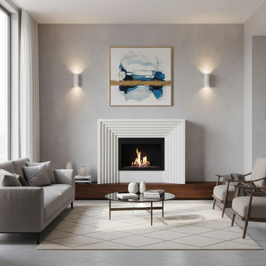 Korflame Akko Bacasız Şömine | Dumansız Bioethanol Şömine