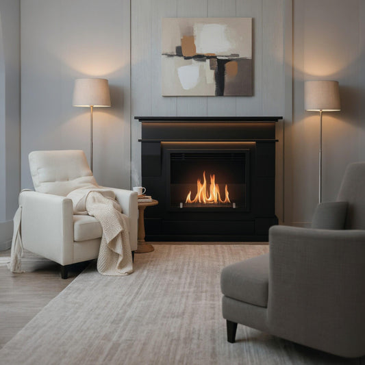 Korflame Legno Bacasız Şömine | Dumansız Bioethanol Şömine