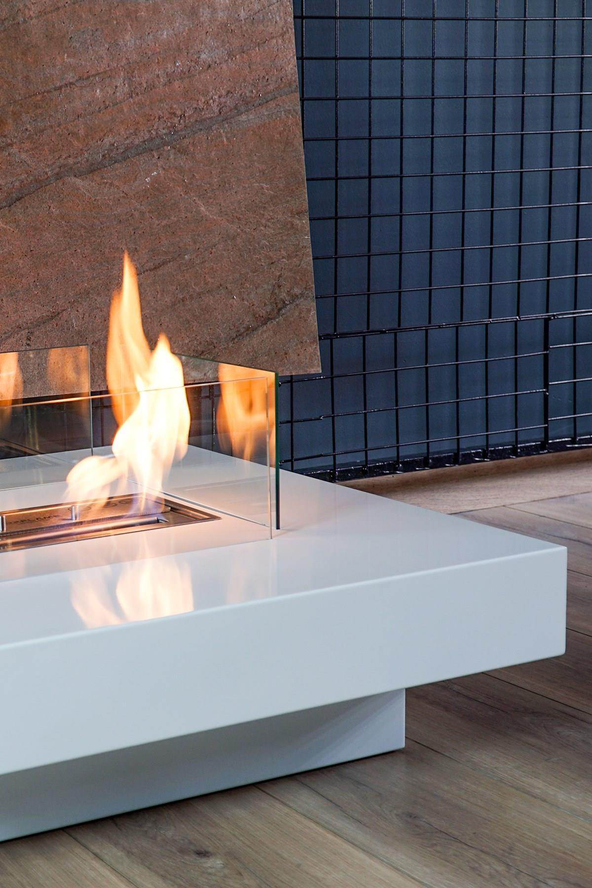 Korflame Petto Taşınabilir Şömine | Dumansız | Rehome