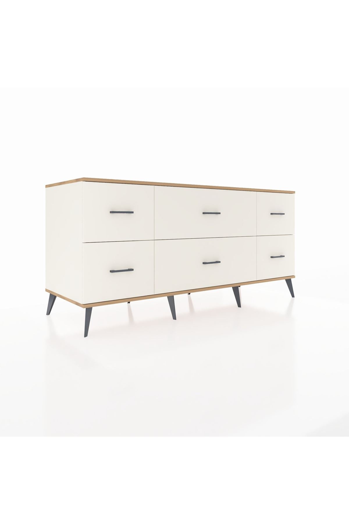 Kronos Konsol 6 Çekmeceli  176x59x83 Aytaşı-Aytaşı/Aytaşı