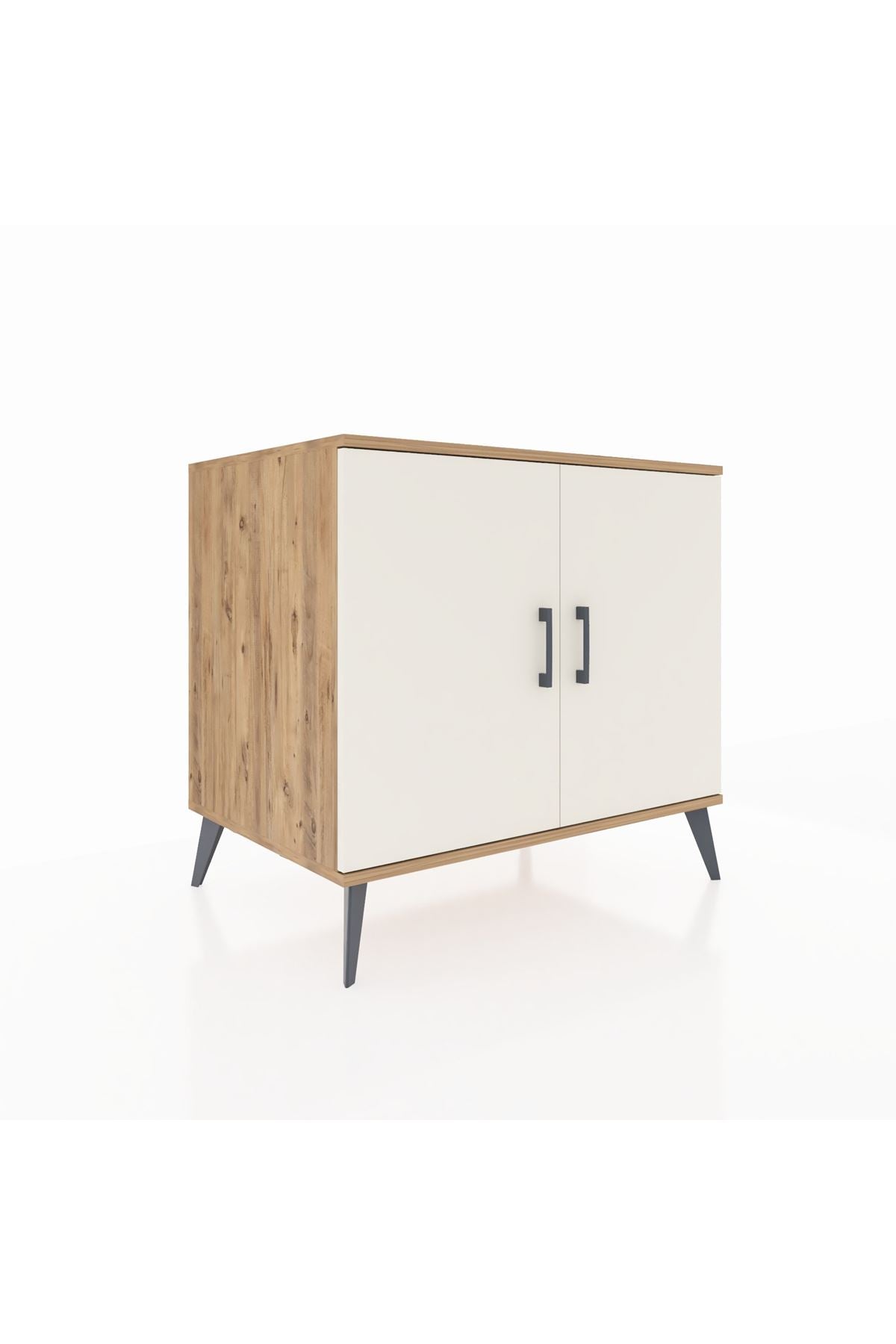 Kronos Şifonyer 2 Raflı 2 Kapaklı 88x59x80 Çam-Aytaşı/Çam