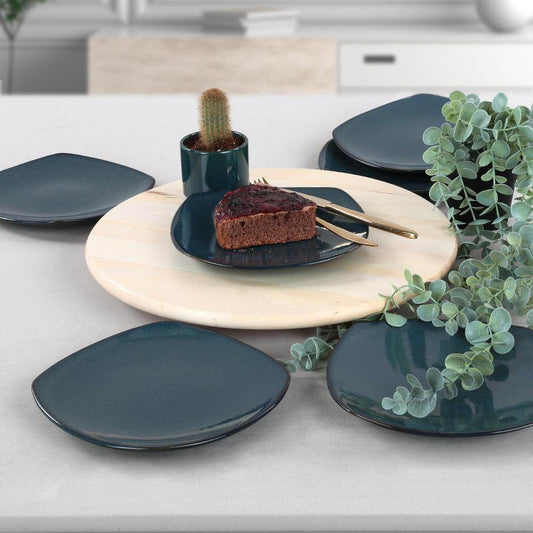 Lapis Köşem Pasta Tabağı 22 Cm 6 Adet