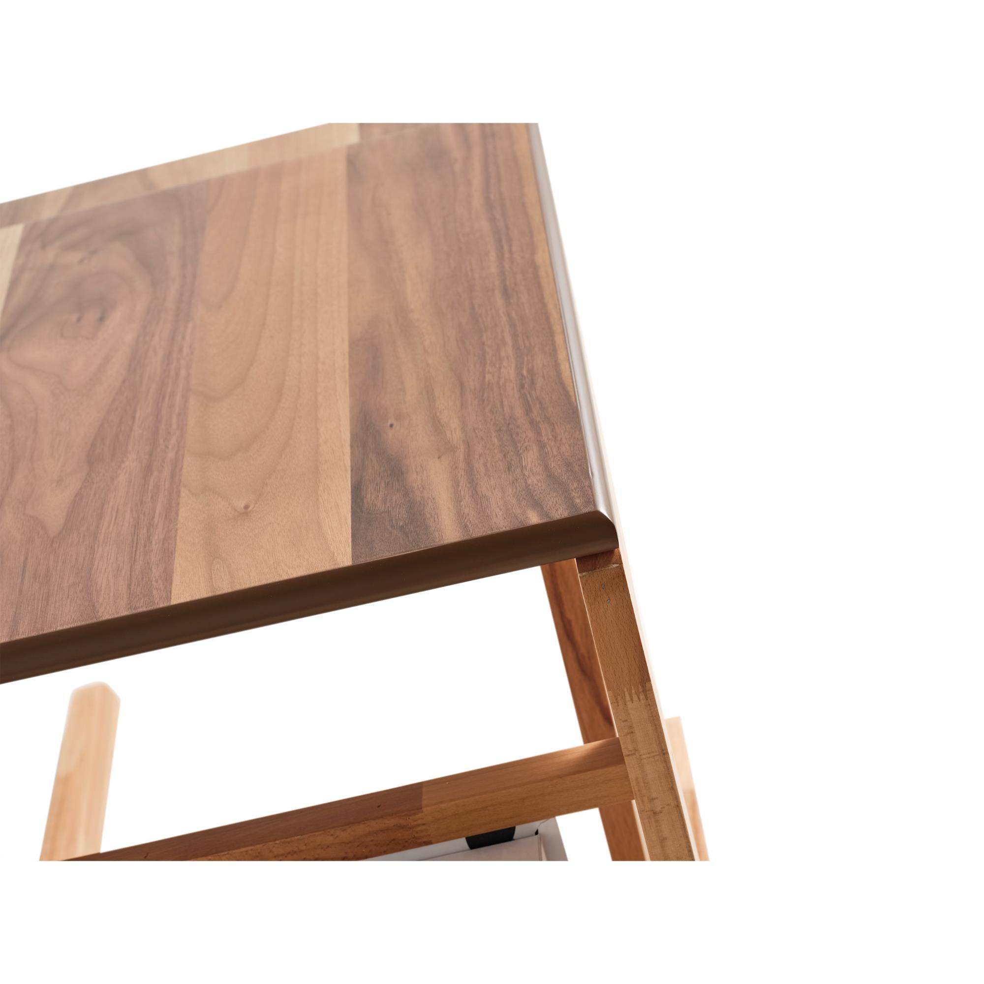 Lass İkili Zigon Sehpa |Ceviz | Kayın Sehpa