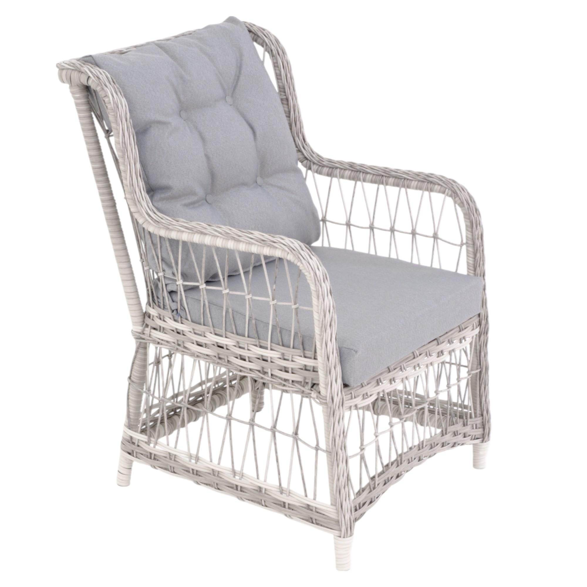 LaVida Bahçe Masa Takımı | Rattan Balkon Masa Seti | 100x180