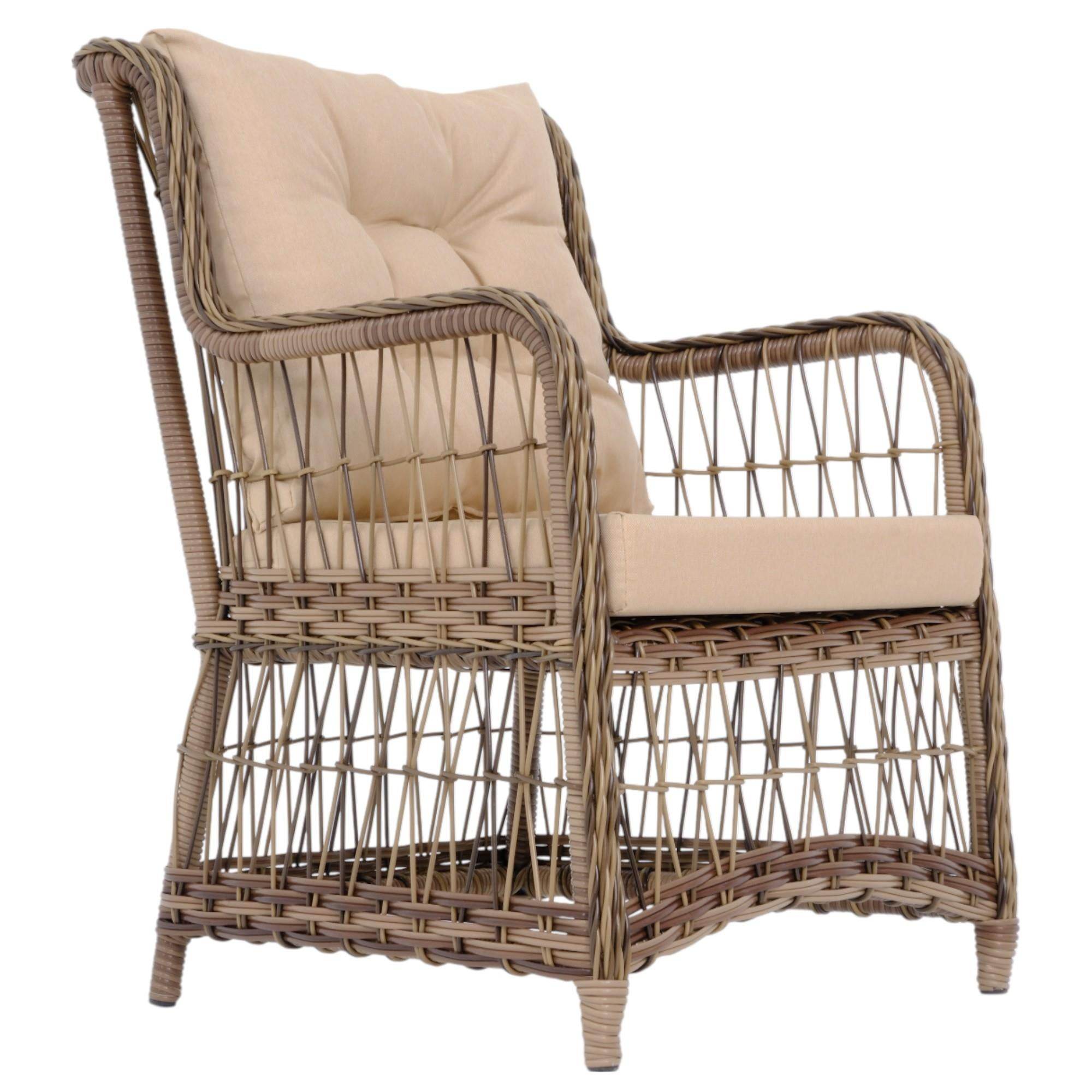 LaVida Bahçe Oturma Takımı | Rattan Bahçe Balkon Takımı | 3+1+1 ve Sehpa