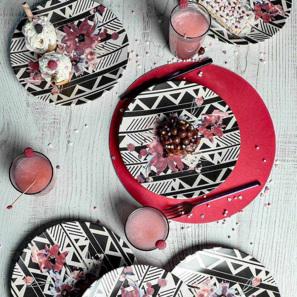 Keraart Leylak Servis Tabağı 25 Cm 6 Adet - 18231