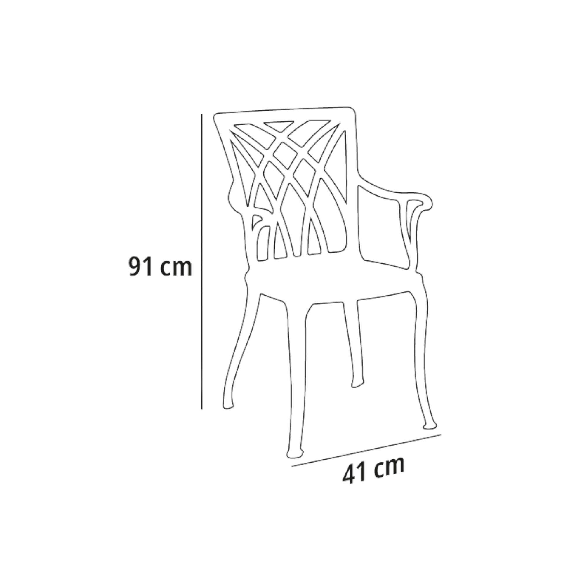Line Turkuaz Kare Masa Takımı | Rehome Bahçe Döküm Mobilya