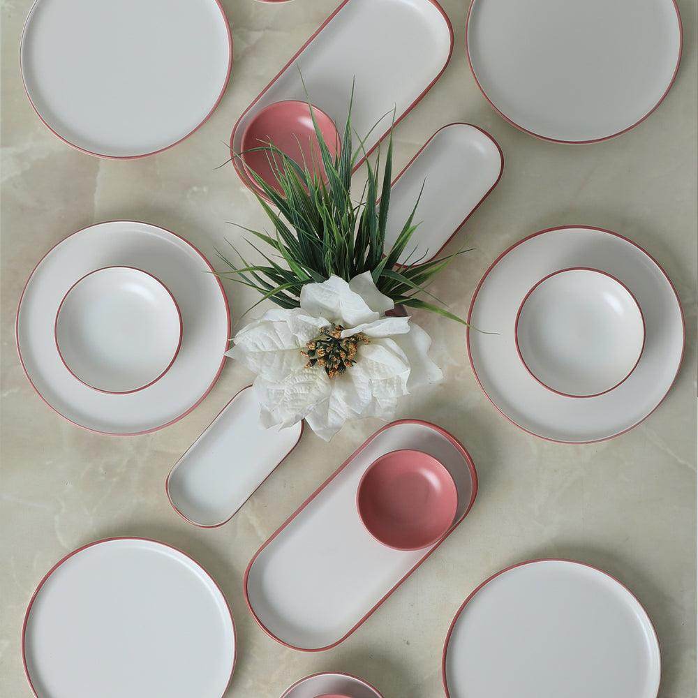 Line Pink Kahvaltı Takımı 18 Parça 6 Kişilik 20000