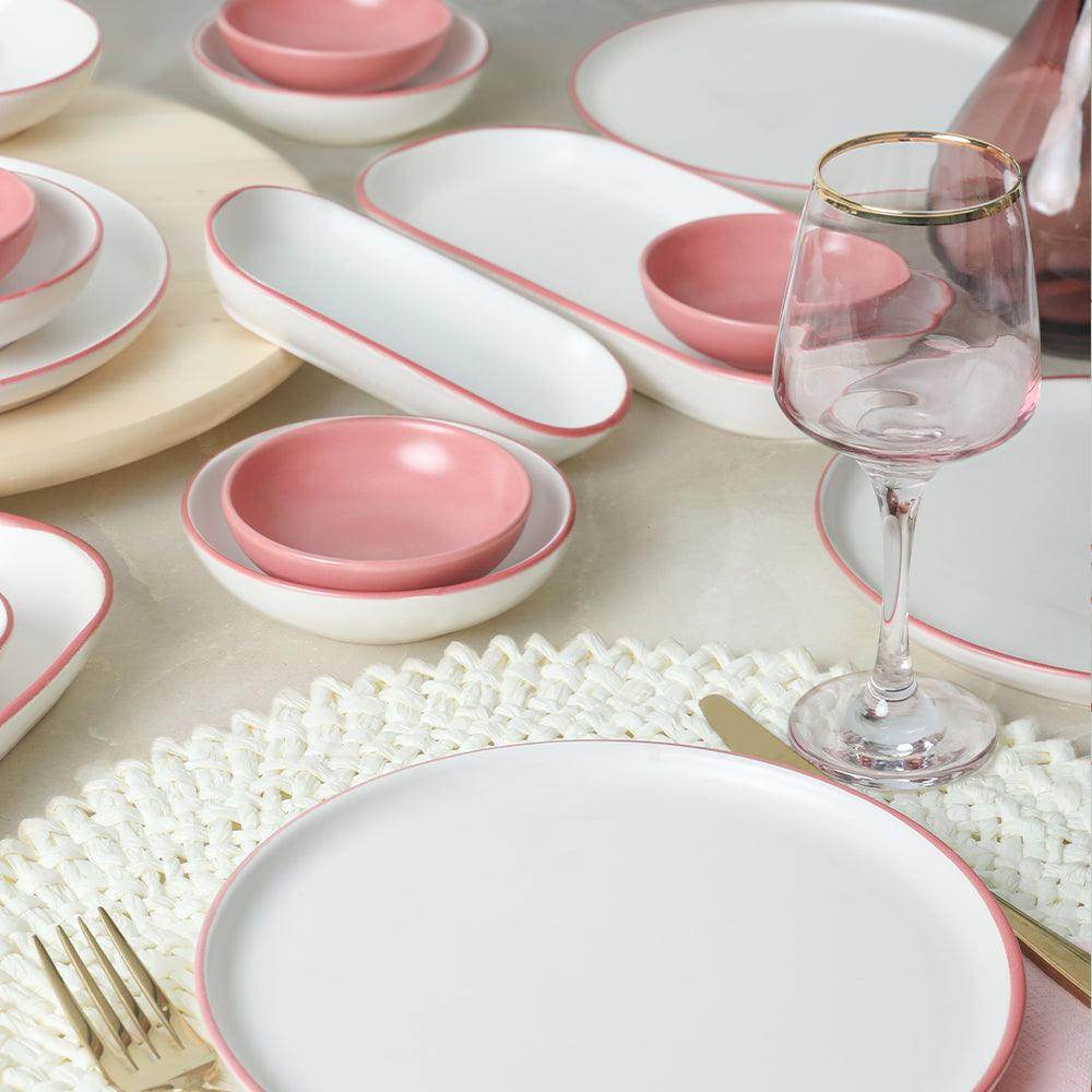 Line Pink Kahvaltı Takımı 18 Parça 6 Kişilik 20000