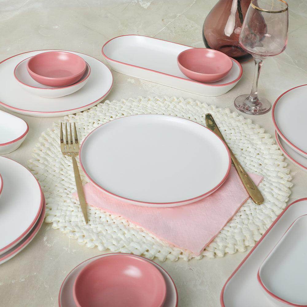 Line Pink Kahvaltı Takımı 18 Parça 6 Kişilik 20000