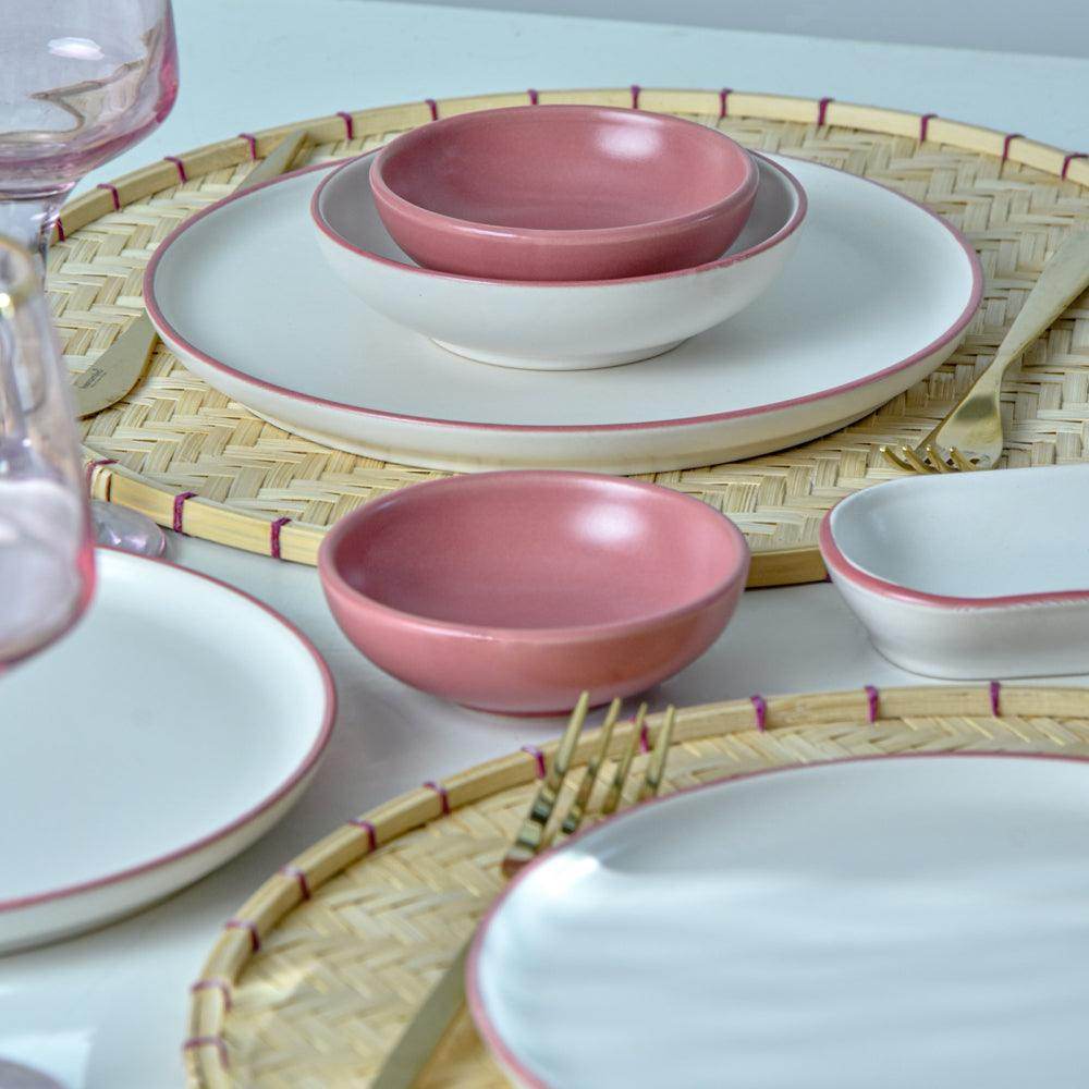 Line Pink Kahvaltı Takımı 18 Parça 6 Kişilik 20000