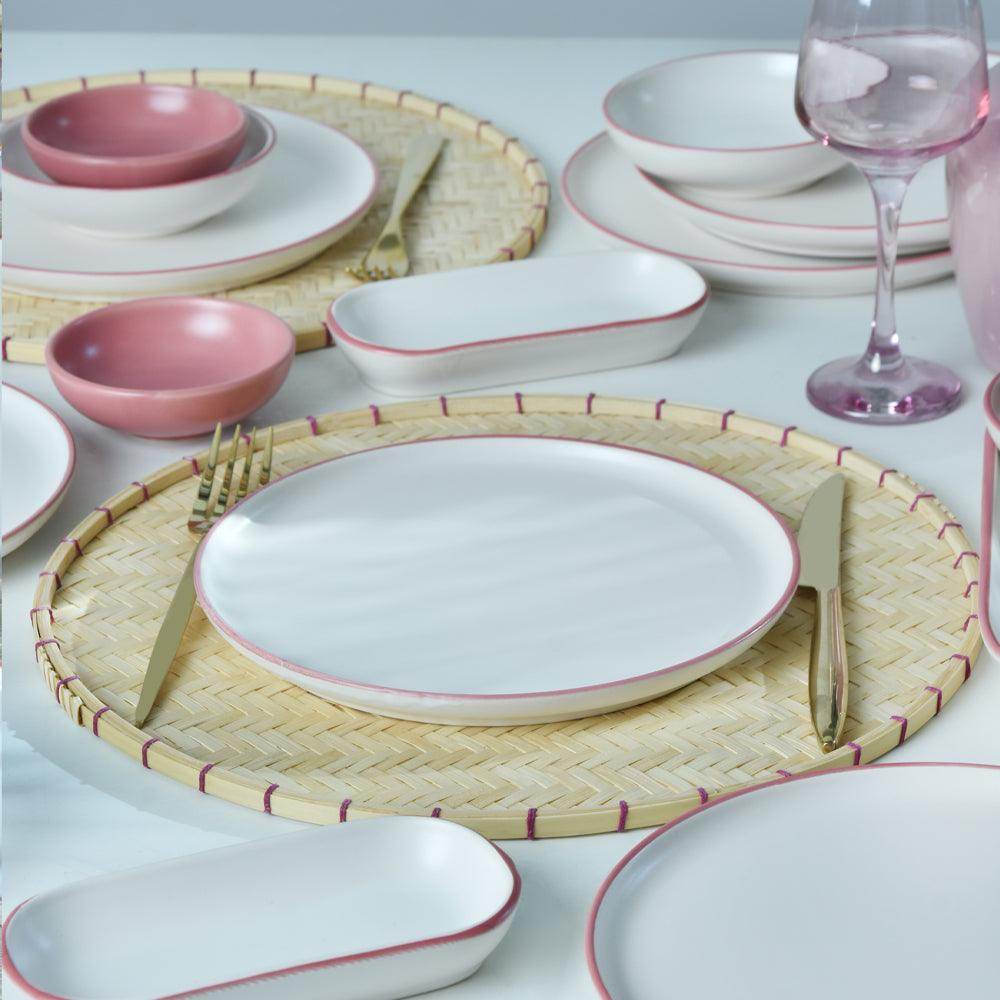 Line Pink Kahvaltı Takımı 18 Parça 6 Kişilik 20000