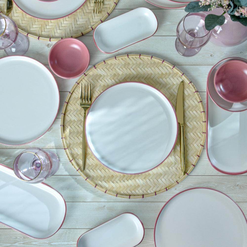 Line Pink Kahvaltı Takımı 18 Parça 6 Kişilik 20000