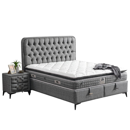 Loft Baza Başlık Yatak Seti | Herkül Yay Teknolojili Yatak Takımı