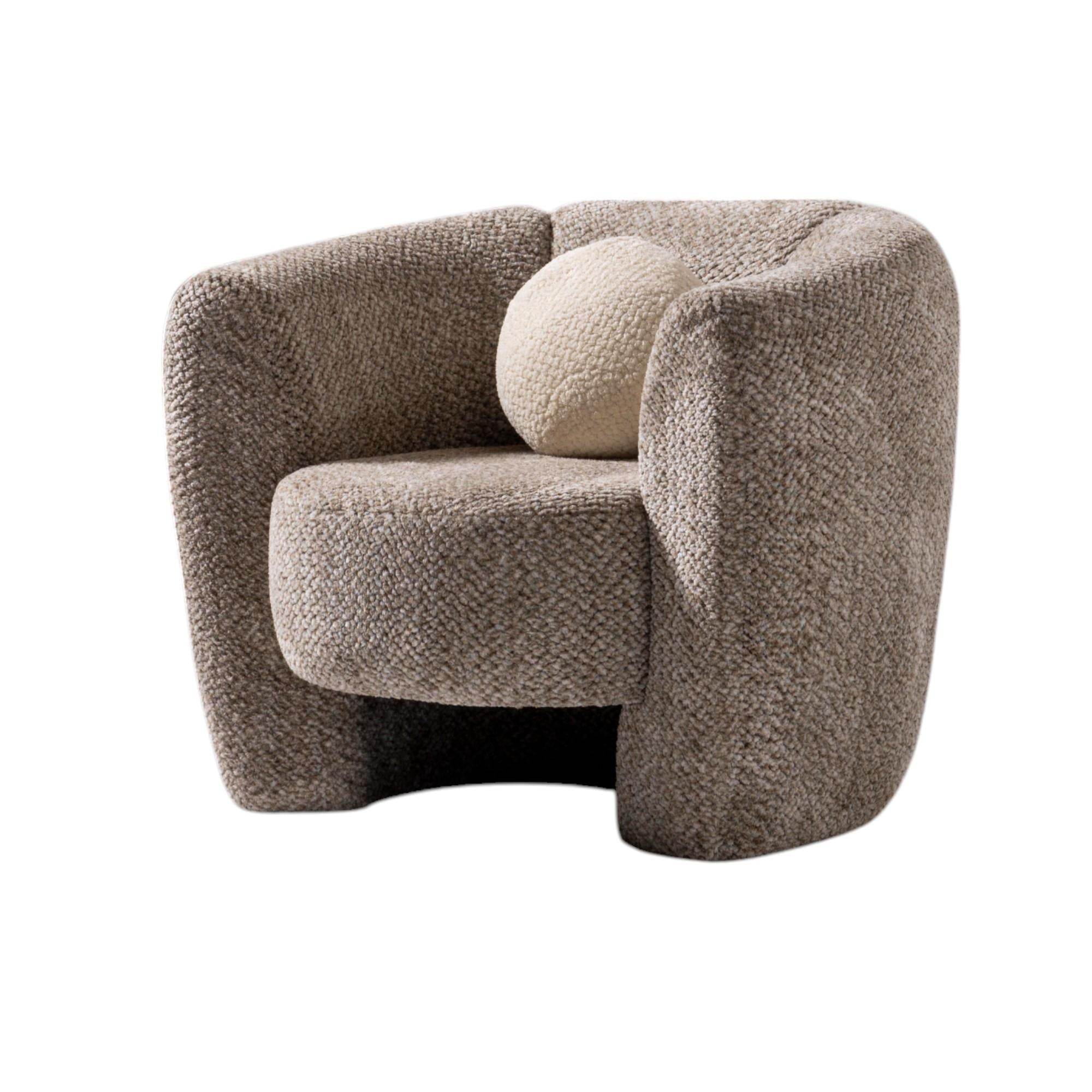 Luna Tekli Koltuk | Beksa Luna Berjer | 100x90x80 cm