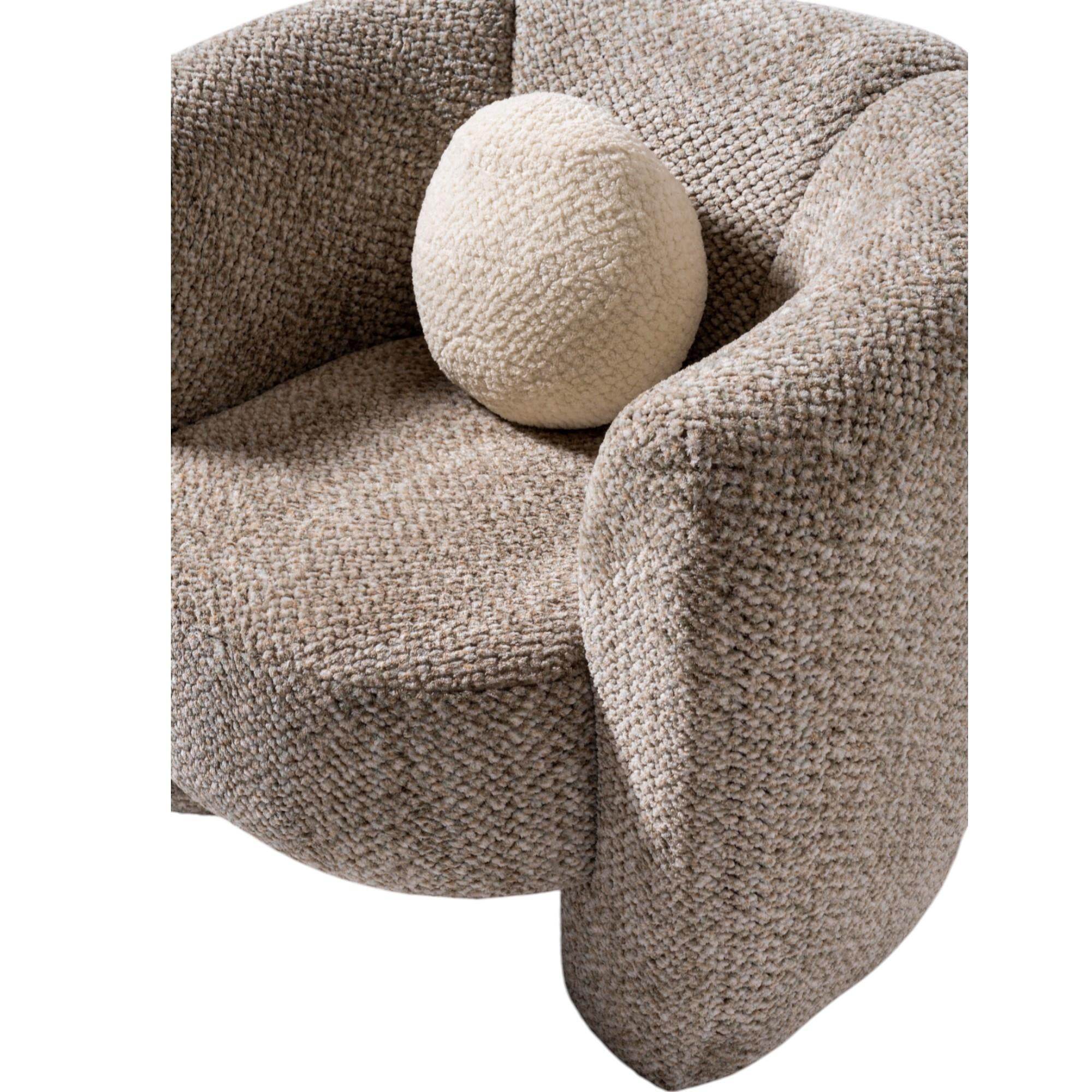 Luna Tekli Koltuk | Beksa Luna Berjer | 100x90x80 cm