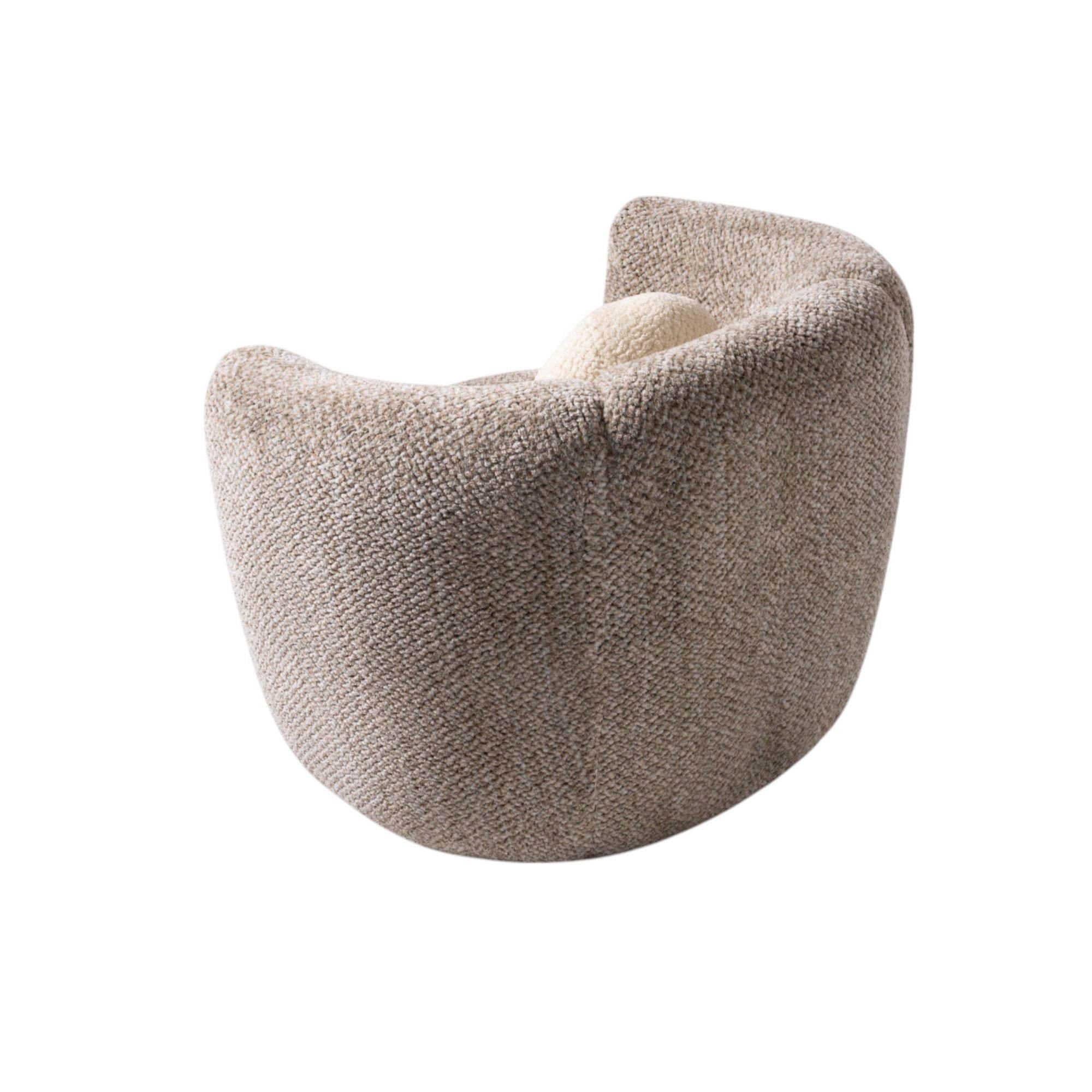 Luna Tekli Koltuk | Beksa Luna Berjer | 100x90x80 cm