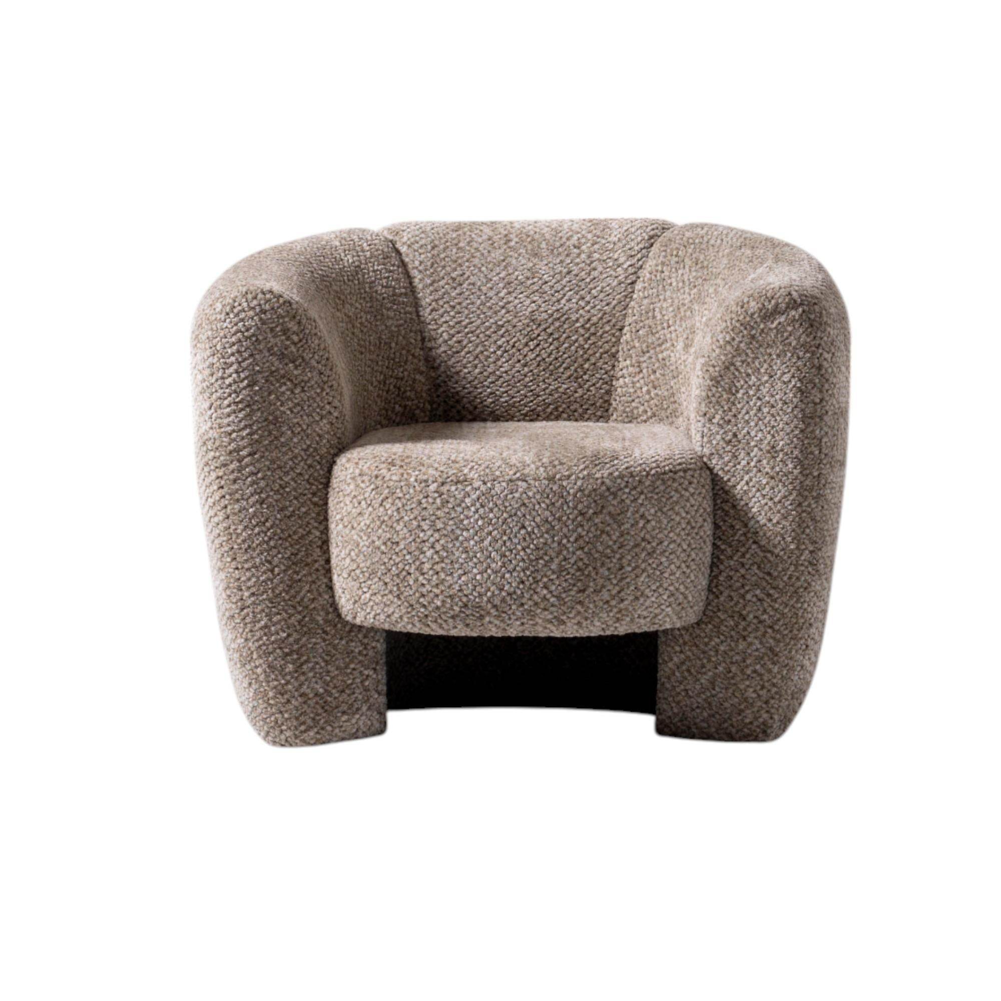 Luna Tekli Koltuk | Beksa Luna Berjer | 100x90x80 cm