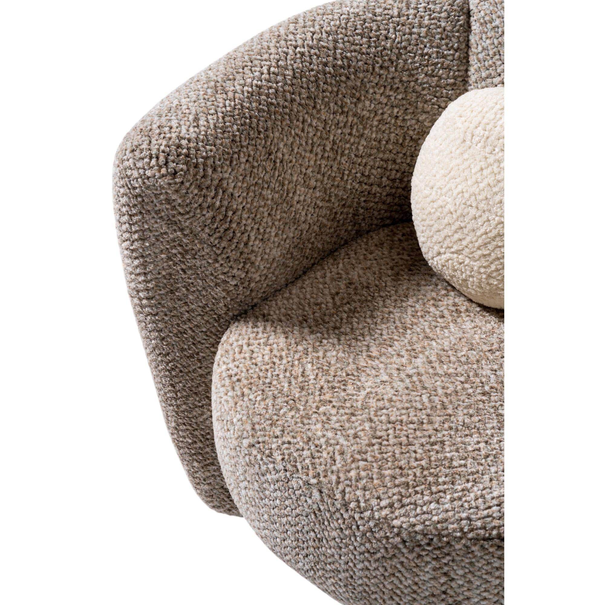 Luna Tekli Koltuk | Beksa Luna Berjer | 100x90x80 cm