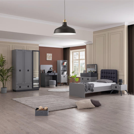 Maison Genç Odası Takımı | Karyola Dolap Çalışma Masası Seti