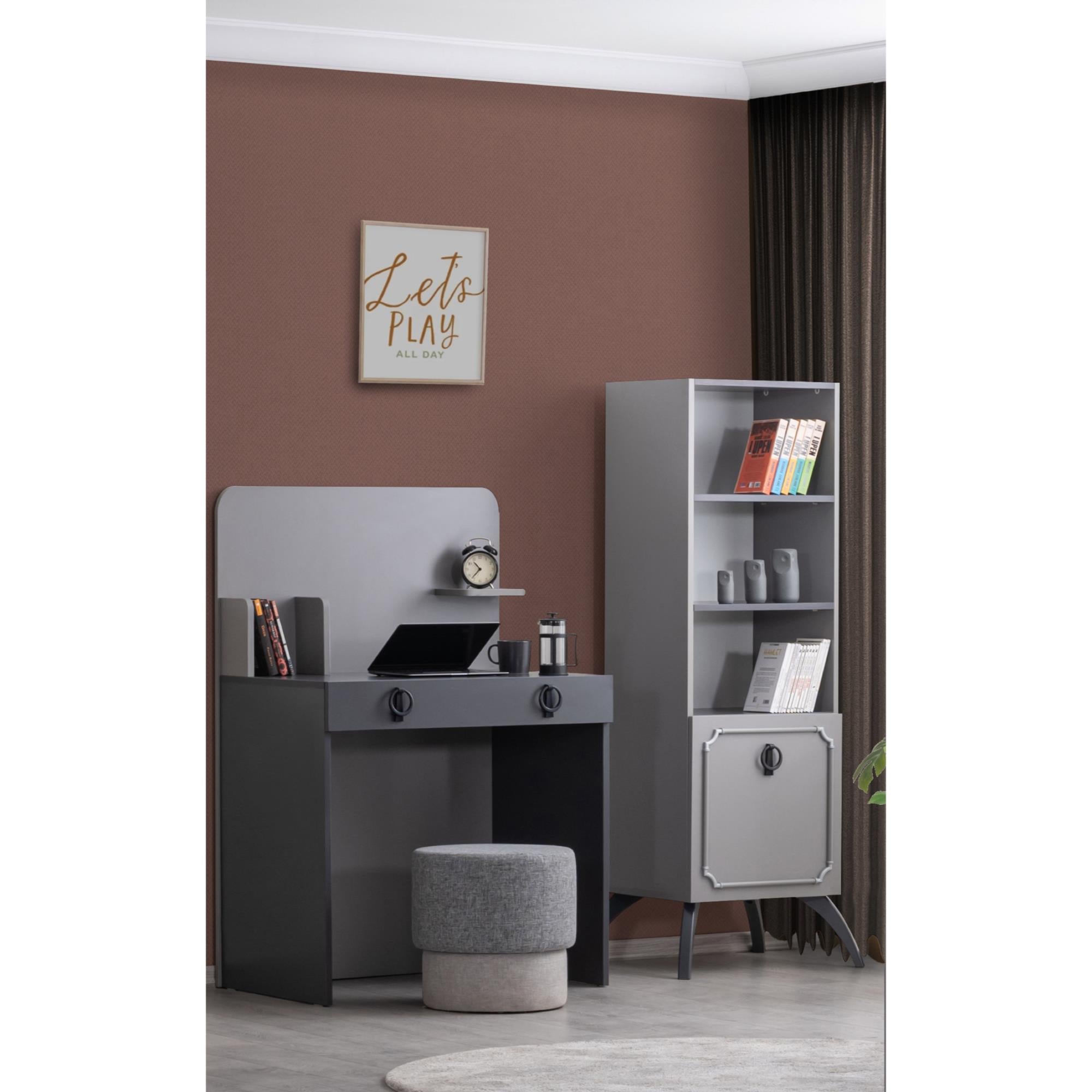 Maison Genç Odası Takımı | Karyola Dolap Çalışma Masası Seti