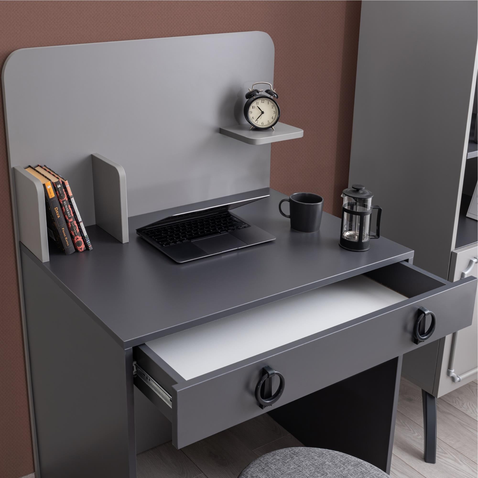 Maison Genç Odası Takımı | Karyola Dolap Çalışma Masası Seti