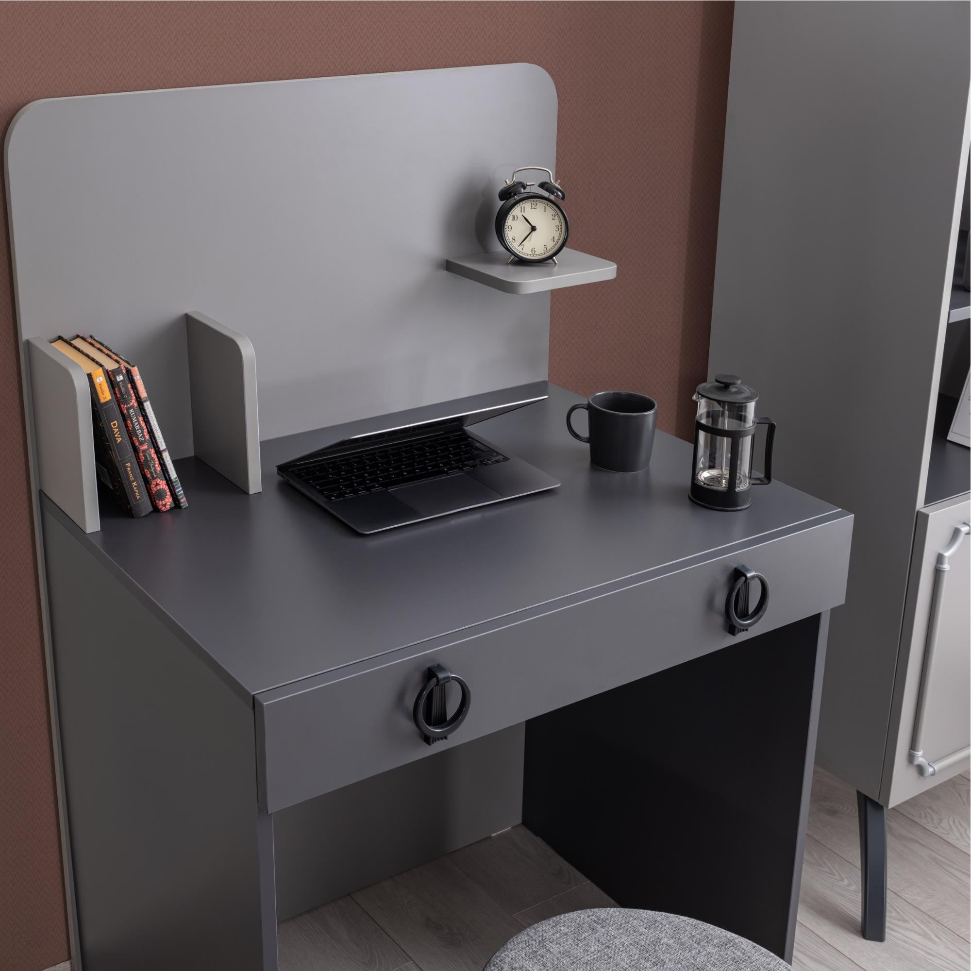 Maison Genç Odası Takımı | Karyola Dolap Çalışma Masası Seti