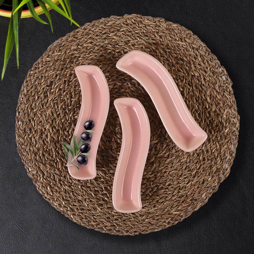 Mat Açık Pembe İvory Zeytinlik 3 Adet