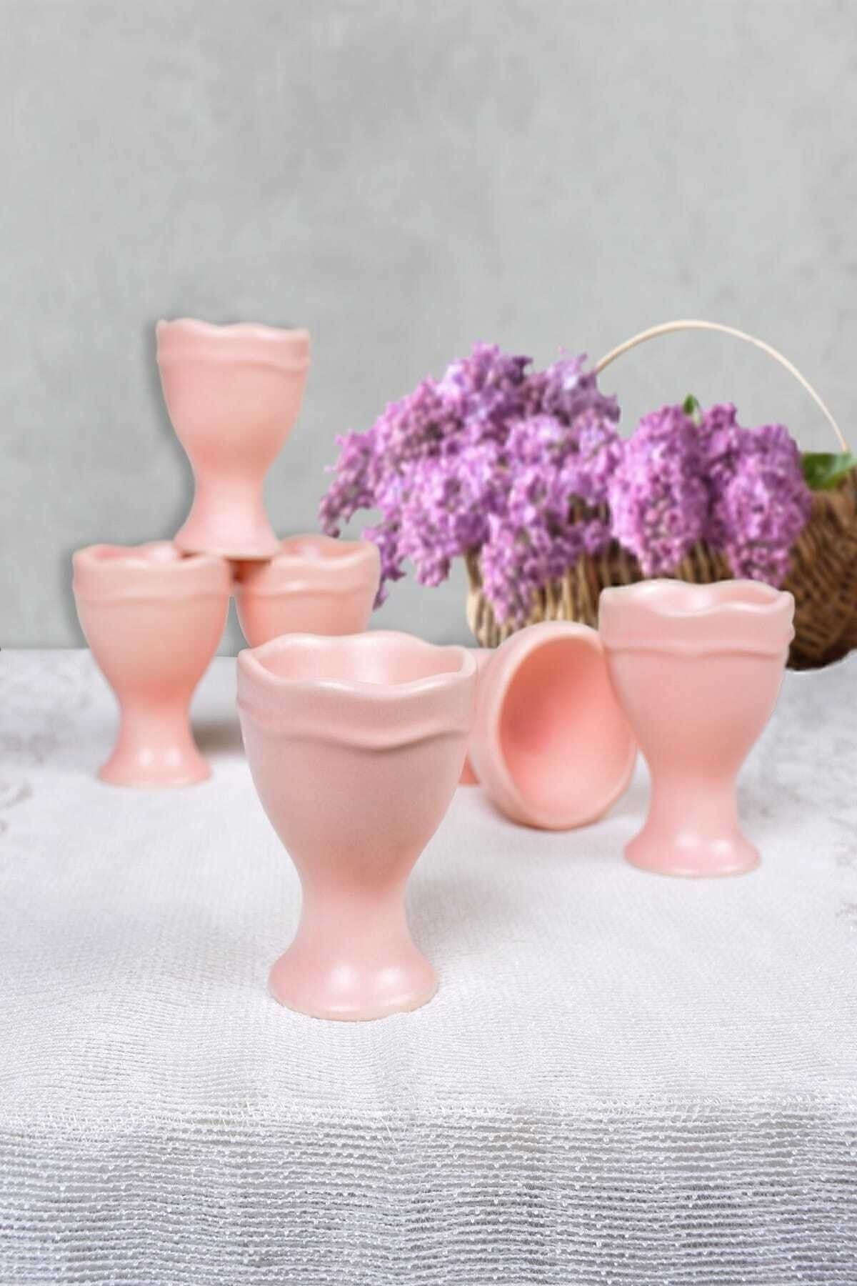 Mat Açık Pembe Juliet Yumurtalık 7 cm 6 Adet
