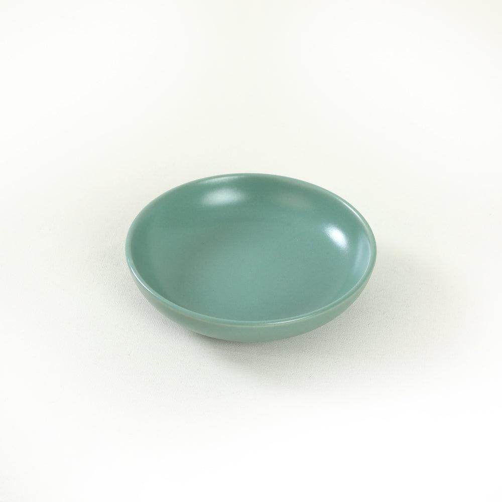 Mat Açık Yeşil Halka Çerezlik/Sosluk 13 Cm 6 Adet