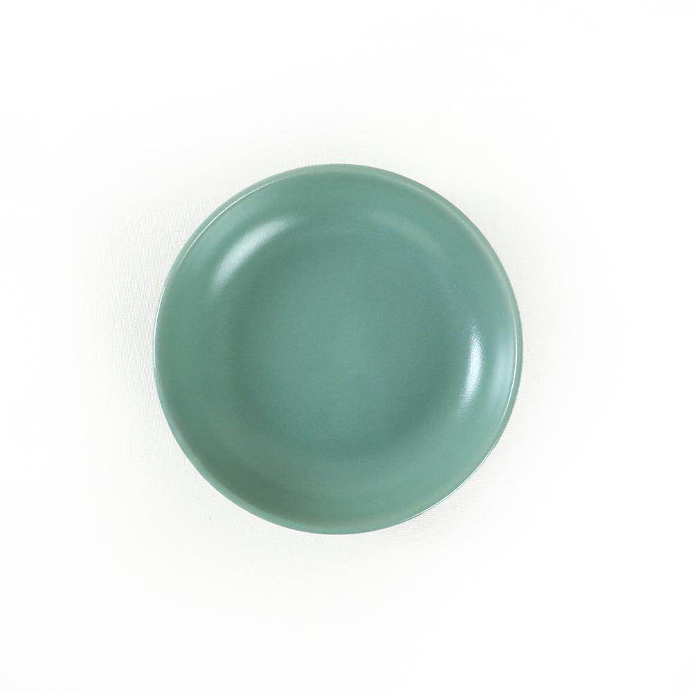 Mat Açık Yeşil Halka Çerezlik/Sosluk 13 Cm 6 Adet