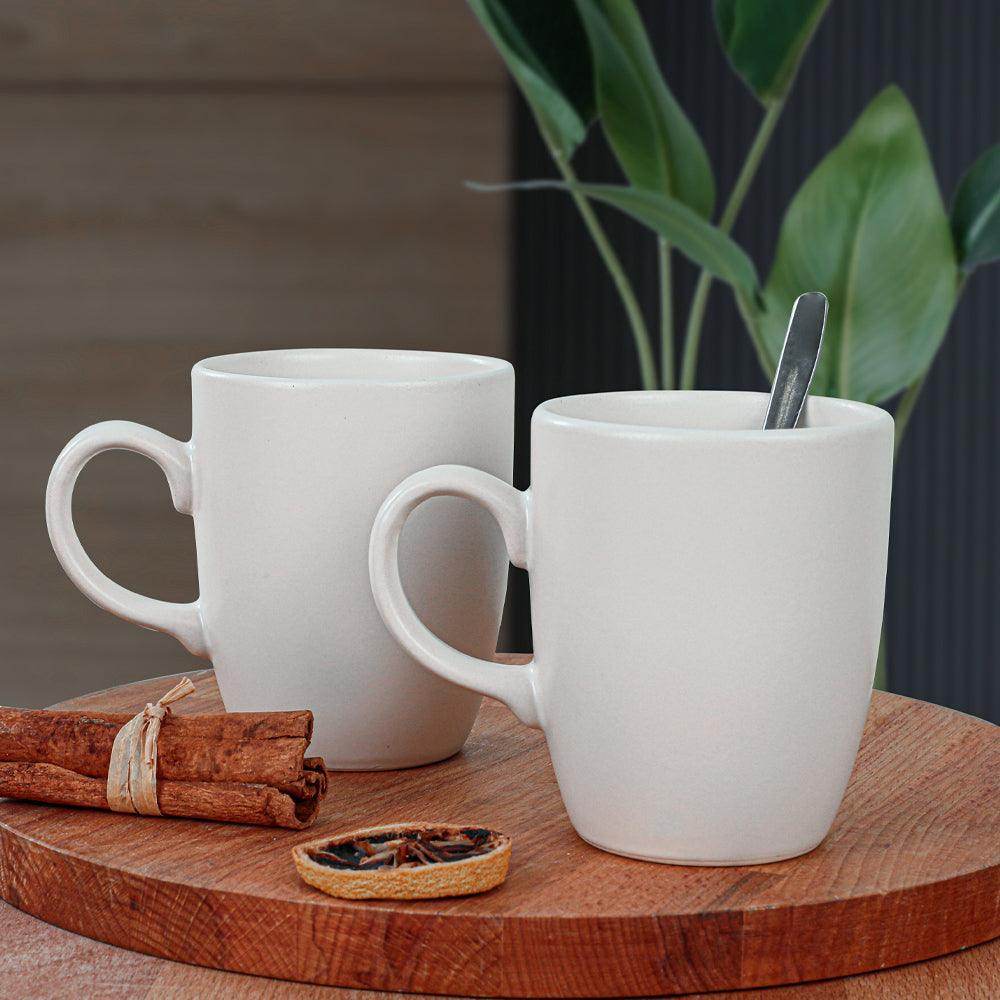 Mat Beyaz Bulut Kupa 9 Cm 6 Adet