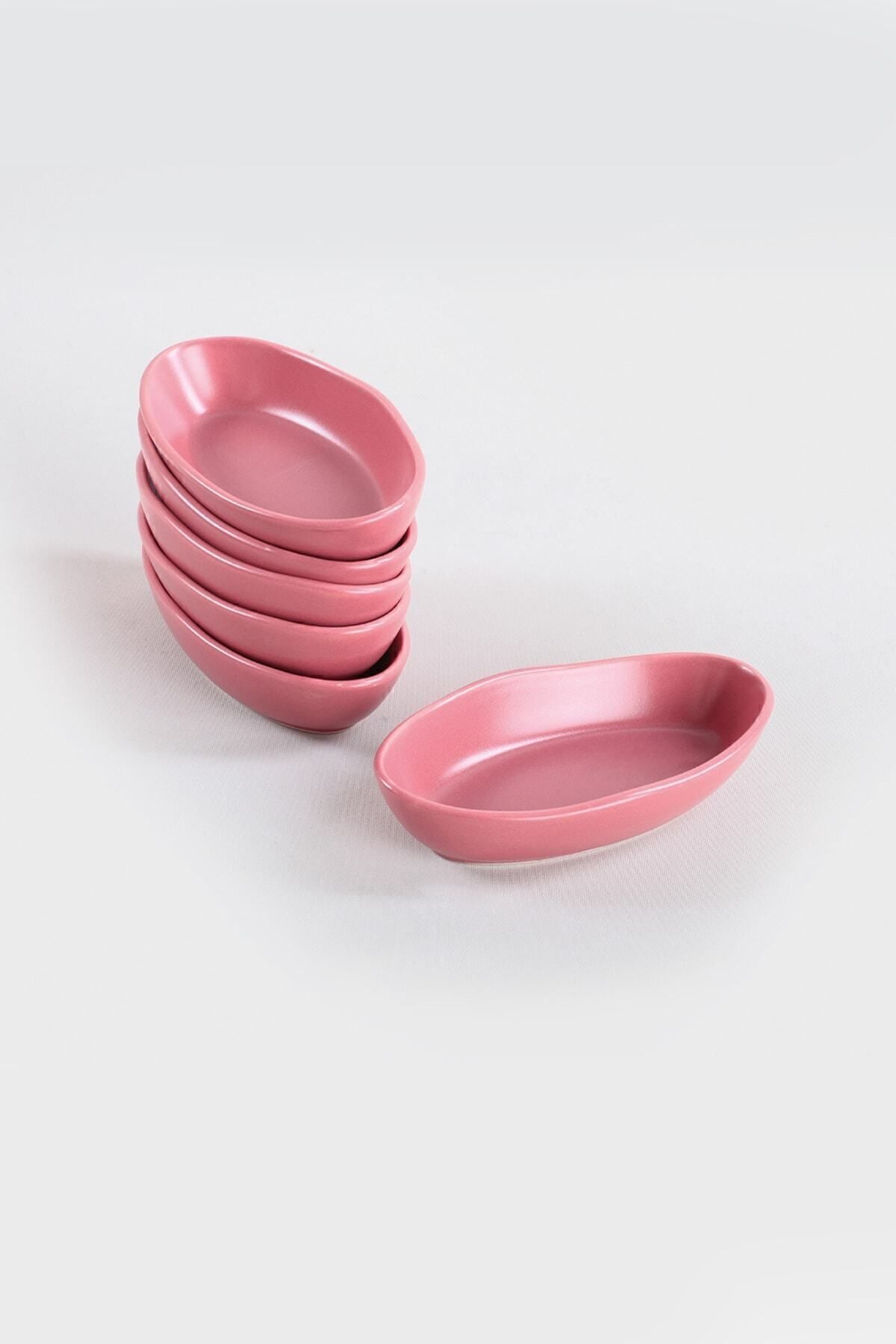 Mat Gül Kurusu Deniz Çerezlik/Sosluk 14 Cm 6 Adet