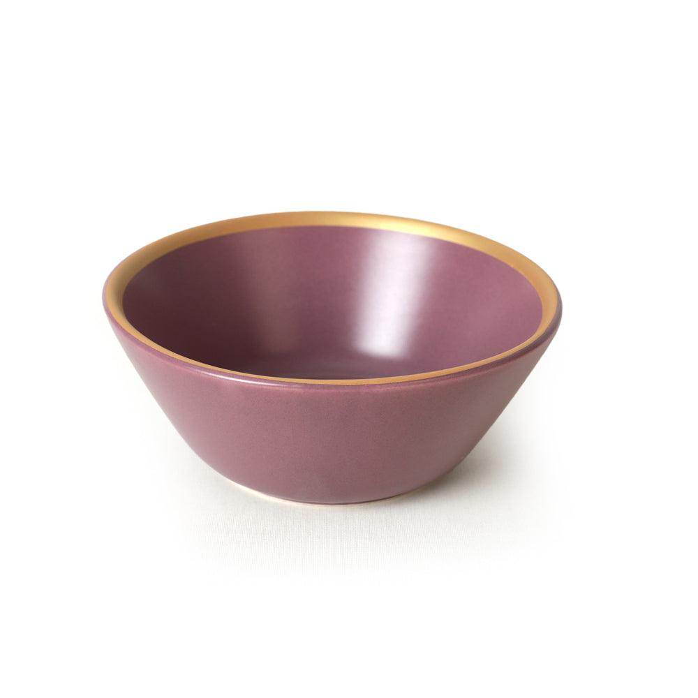 Mat Rainbow Gold Fileli Hitit Çorba Kasesi 14 Cm 6 Adet 624/995